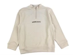 Name It pure cashmere half zip sweatshirt